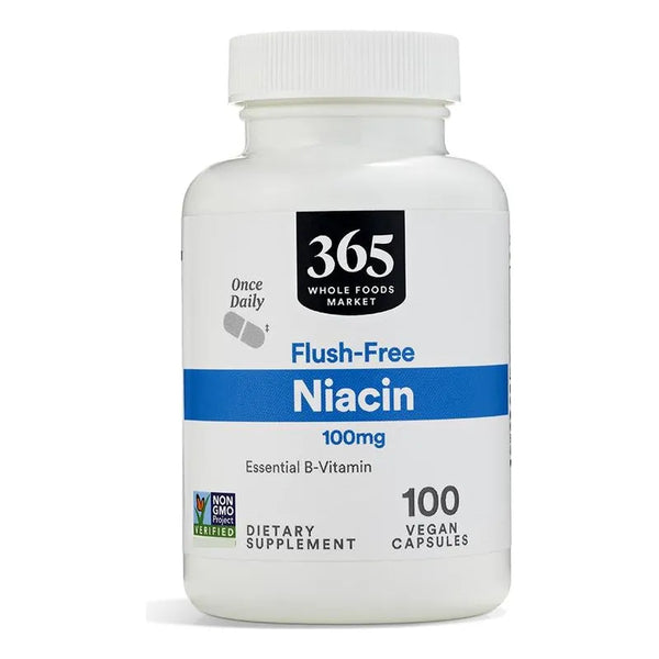 Niacina 500 Mg 100 Cápsulas Mejora Metabolismo Energético