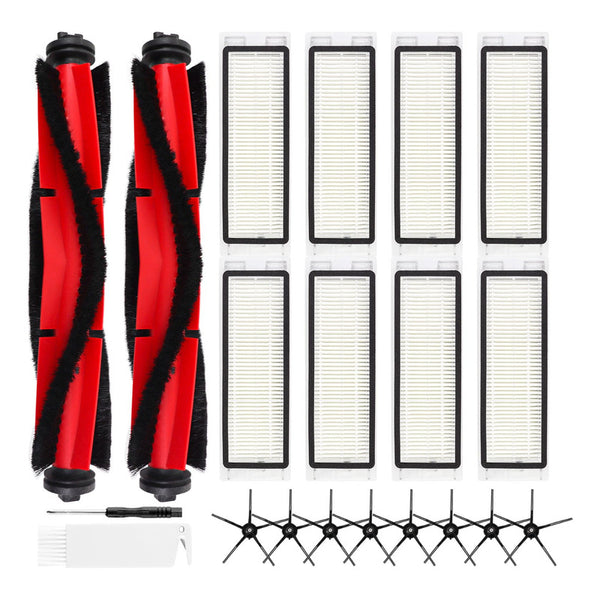 Kit De Accesorios Compatible Con Roborock Q5 Q5 Plus Cepillos Y Filtros De Alta Eficiencia