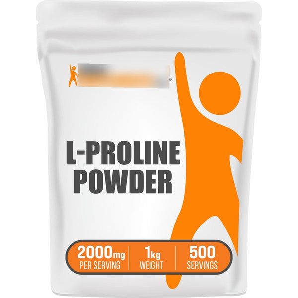 L Proline Suplemento Nutricional Aminoácidos Salud Articulaciones Piel 2.2 Libras