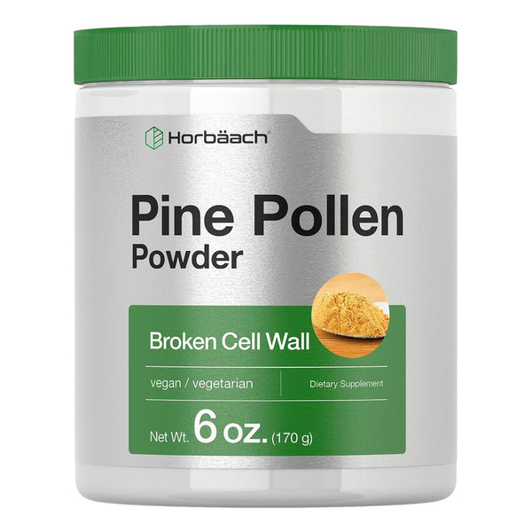 Polvo De Polen De Pino Horbaach Superalimento Natural Sin Gluten