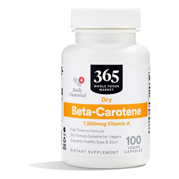 Beta Caroteno Seco 15000 Mcg 100 Cápsulas Importado Beneficios Saludables