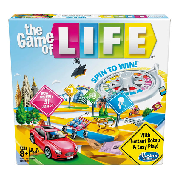 Juego De Mesa The Game Of Life Hasbro Para 8 Años En Adelante Diversión Familiar