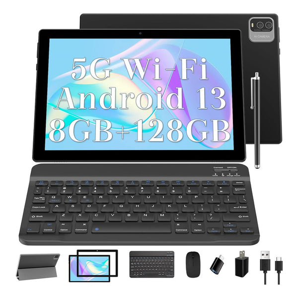 Tablet Iweggo 10 PulG 8Gb Ram 1Tb Expandible 2 En 1 Con Teclado Y Mouse
