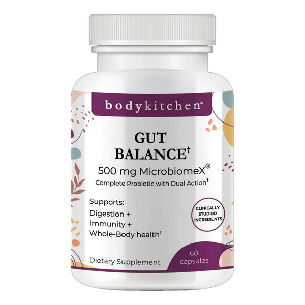 Suplemento Probiotico Gut Balance Capsulas Para Salud Digestiva