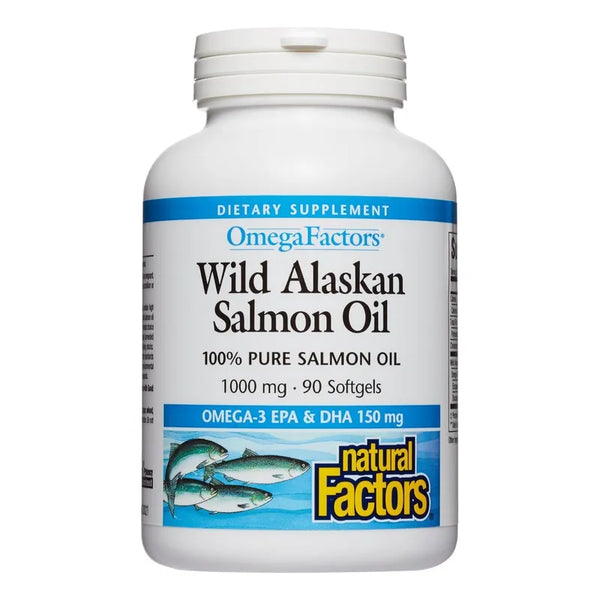 Aceite De Salmon Salvaje De Alaska Omega 3 EPA DHA 90 Cap