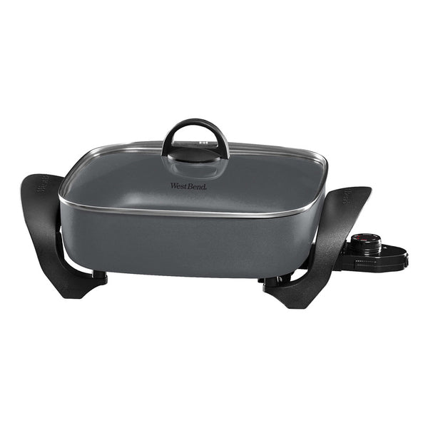 Sartén Eléctrica West Bend Antiadherente Tamaño Familiar Para Cocina Fácil