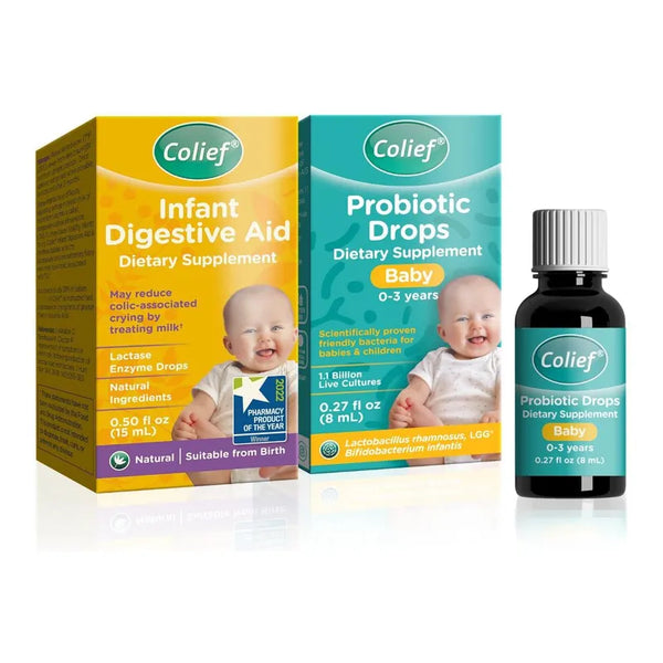 Ayuda Digestiva Infantil Gotas Probióticas Cultivos Vivos Liquido