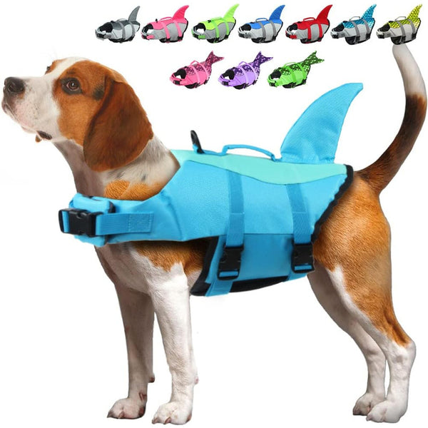 Chaleco Salvavidas Ripstop Para Perros Con Asa Rescate Seguridad Y Estilo