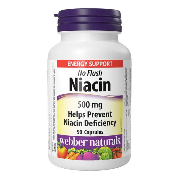 Capsulas De Vitamina B3 Niacina 500mg 90 Unidades Mejora Tu Salud