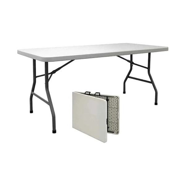 Mesa Plegable Lifetime 183x76 Polietileno Maletin Ajustable Liviana