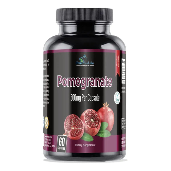 Capsulas De Granada Antioxidante 500 Mg Superalimento Para Tu Bienestar