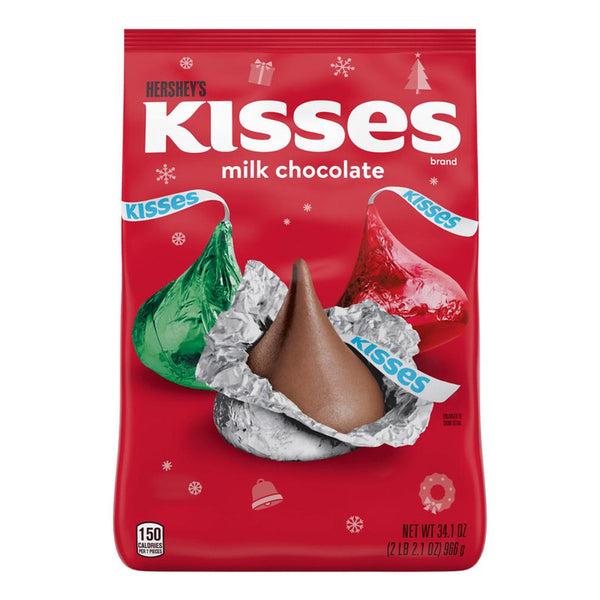 Chocolate Kisses Navideño 1.12k Disfruta Calidad Y Tradición