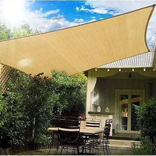 Toldo De Vela Parasol Cubierta Proteccion UV Diseño Transpirable - almacenspeedway