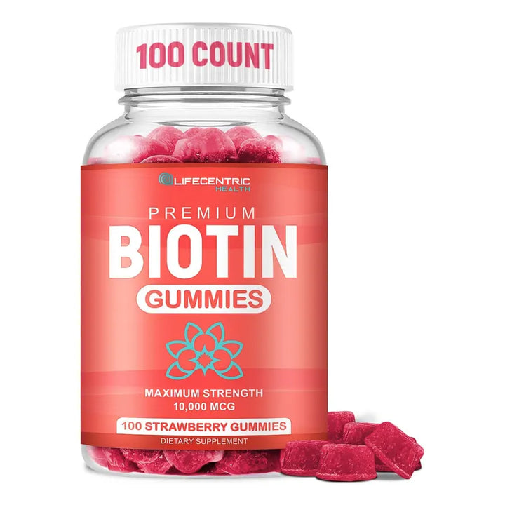 Gomitas Masticables De Biotina 10000 Mcg Veganas Para Cabello Skin Y U ...