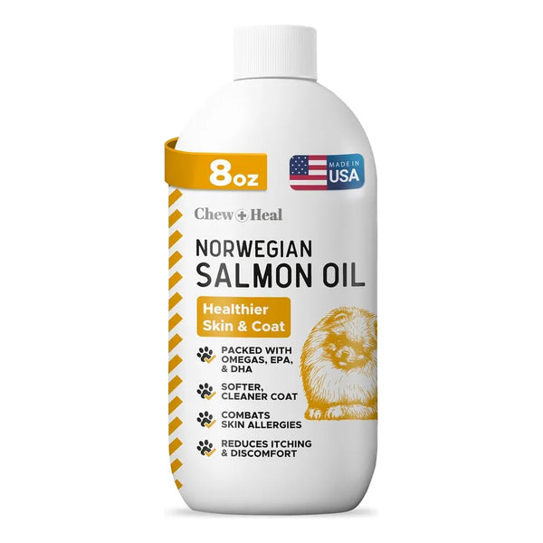 Aceite De Salmón Premium Para Perros 240 Ml Salud Piel Y Pelaje