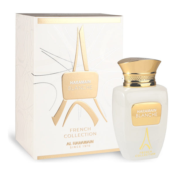 Perfume 100ml Al Haramain Blanche Lujo Con Notas Florales Y Amaderadas