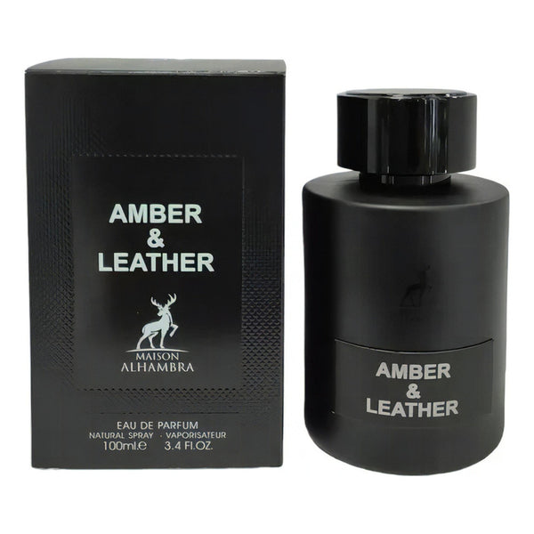 Amber & Leather Maison Alhambra Eau De Parfum 100ml Fragancia Duradera