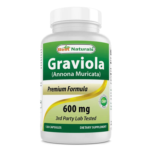 Capsulas De Graviola Annona Muricata 600 Mg 120 Piezas Natur
