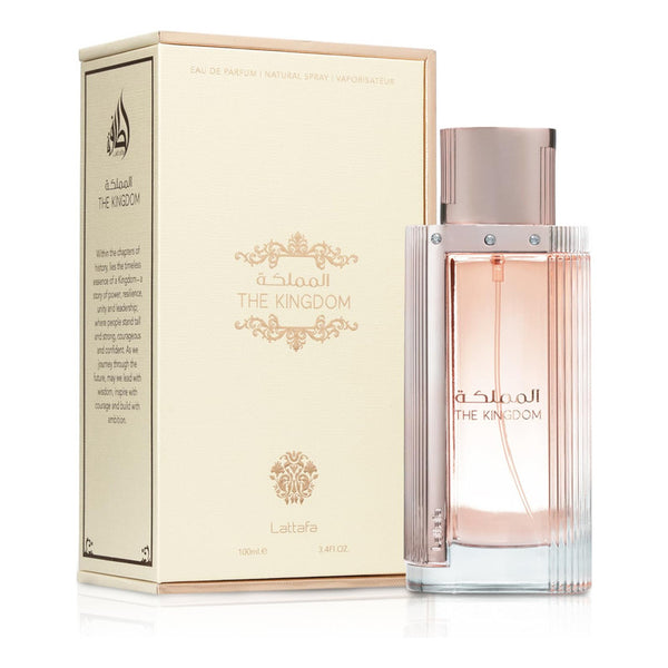 Perfume Lattafa The Kingdom Para Mujer 100ml Aroma Exclusivo Y Duradero