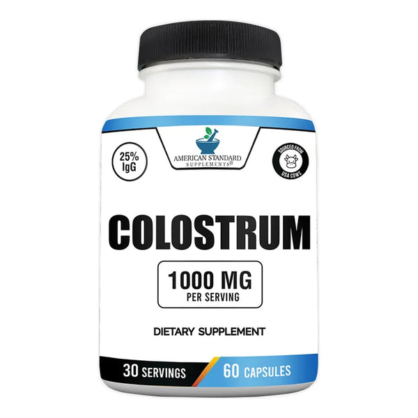 Capsulas Calostro 1000 Mg 60 Unidades Apoyo Inmunologico Superior