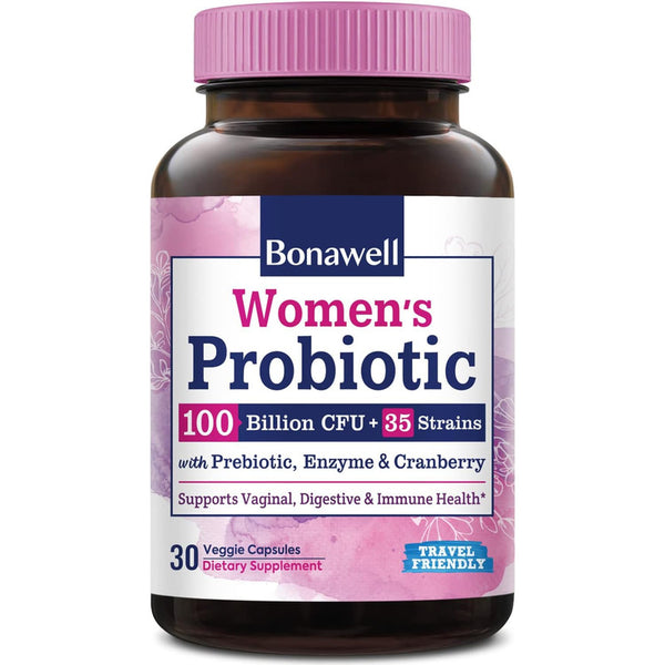 Probioticos Para Mujeres 100B Cfu 35 Cepas Bonawell Probióticos Salud Femenina