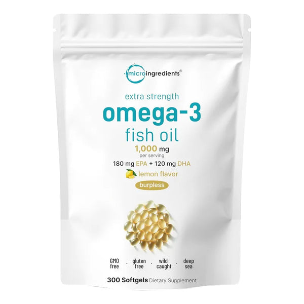 Aceite De Pescado Omega 3 Extra Fuerte 1000 Mg