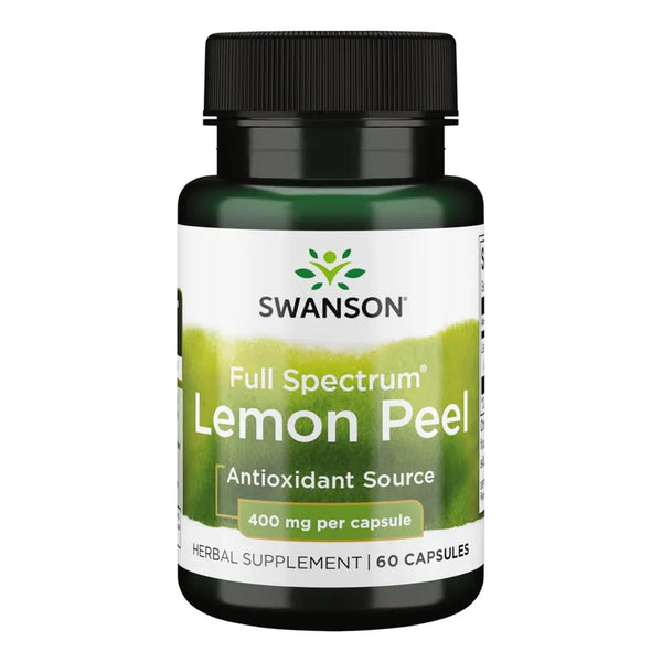 Cáscara De Limón Espectro Completo 400mg 60 Cápsulas Swanson Premium