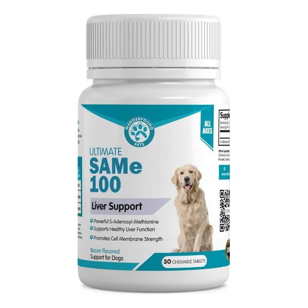 Apoyo Hepático Para Perros Sabor Tocino 30 Masticables Energía Y Salud