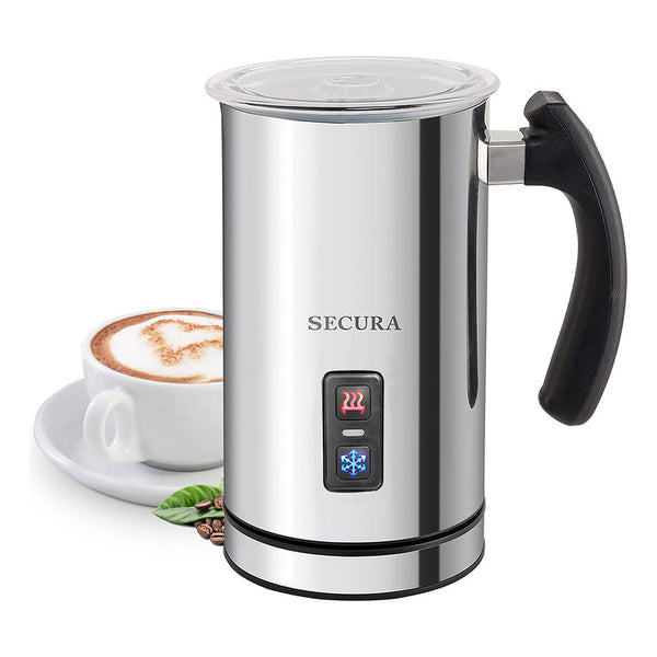 Vaporizador De Leche Secura Milk Frother Con Espuma Rápida Y Durable