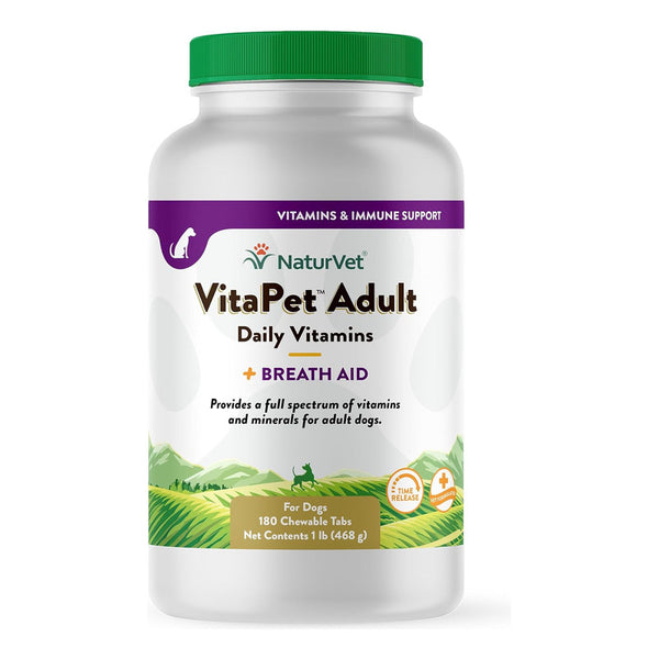 Vitaminas Diarias Para Perros Adultos NaturVet VitaPet Omega6
