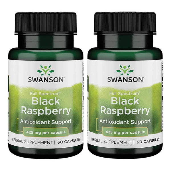 Antioxidante Flavonoide Frambuesa Negra 425 Mg 60 Cápsulas