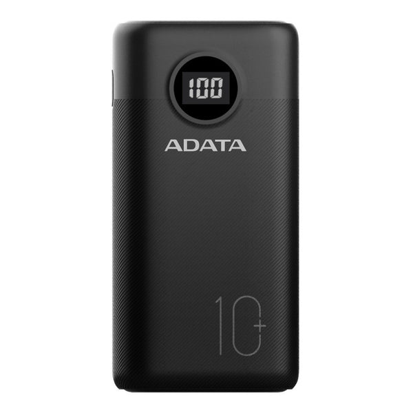 Banco De Poder Adata P10000QCD 10000mAh Carga Rápida Tipo C Negro