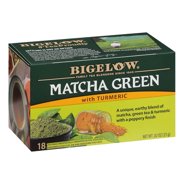 Bigelow Té Verde Matcha Melocotón Disfruta Sabor Y Frescura