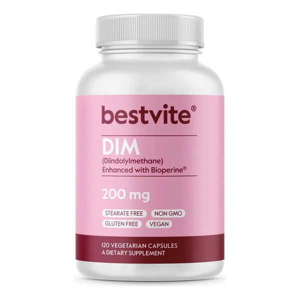 Dim 200 Mg 120 Cápsulas Veganas Sin Estearatos Sin Gluten
