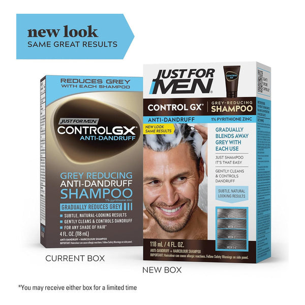 Shampoo Control Barba Reductor Just For Men Cabello Fresco Y Manejable