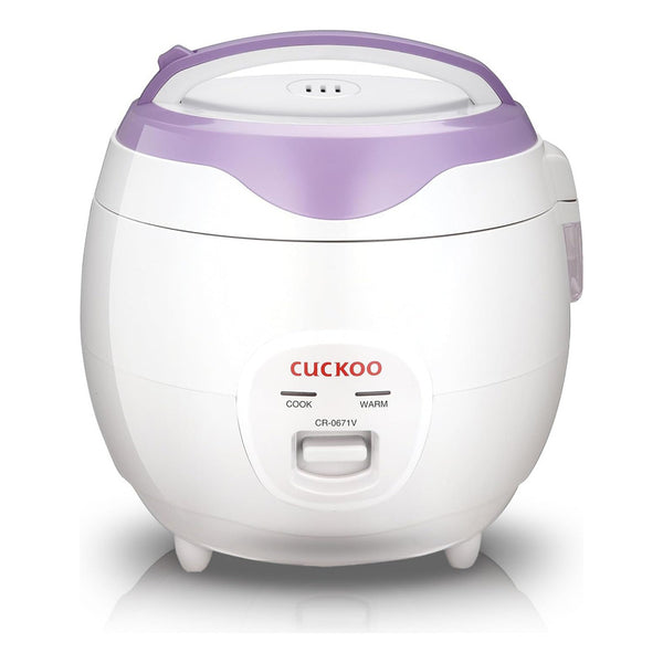 Arrocera Cuckoo Basic CR0671V Cocina Fácil Hasta 12 Tazas Arroz Perfecto