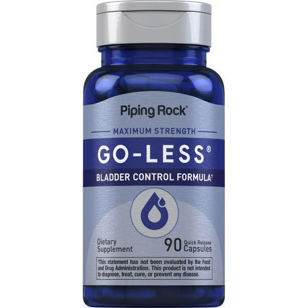 Capsulas Para Control De Vejiga 90 Unidades Go Less Para La Salud Sin Omg Sin Gluten