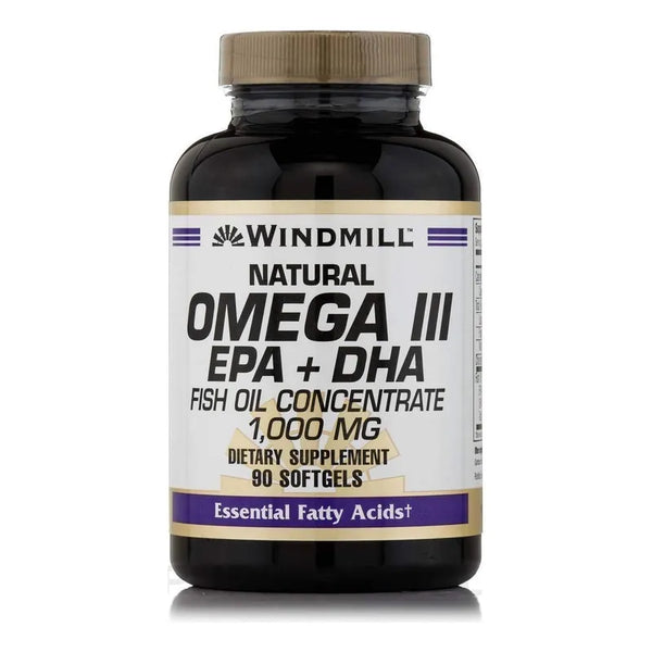 Aceite De Pescado Omega 3 1000 Mg Cápsulas 90 Unidades Beneficios Salud Cardiaca