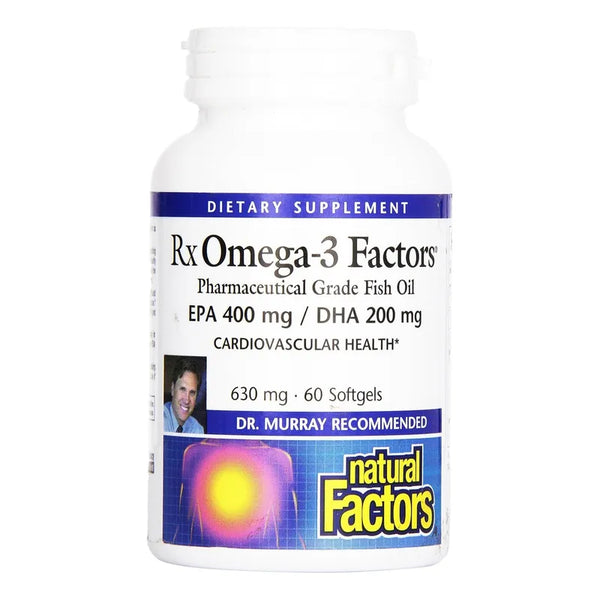 Apoyo Natural Para El Corazon DHA EPA 60 Capsulas RxOmega-3