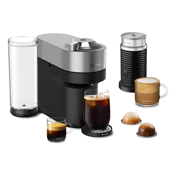Cafetera Y Espresso Nespresso Vertuo Pop+ Deluxe Con Espumador De Leche