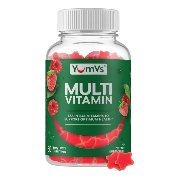 Yumvs Complete Multivitaminico Jaleas Frambuesa Adultos 60 Gomas