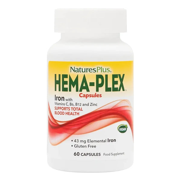 Capsulas De Hierro Quelado Naturesplus Hema Plex Iron Salud Total