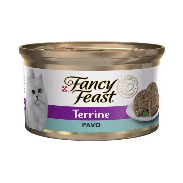 Fancy Feast Pavo Terrine Alimento Húmedo X 85Gr Sabor Irresistible