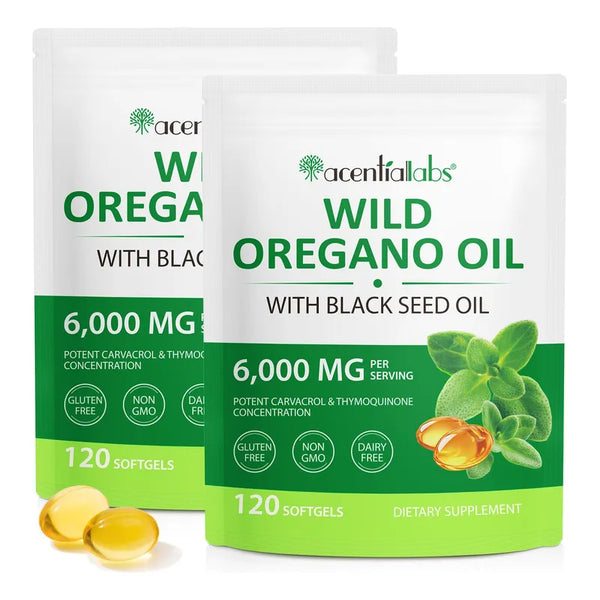 Capsulas Blandas Aceite De Oregano Y Semilla Negra Refuerza Tu Salud Naturalmente