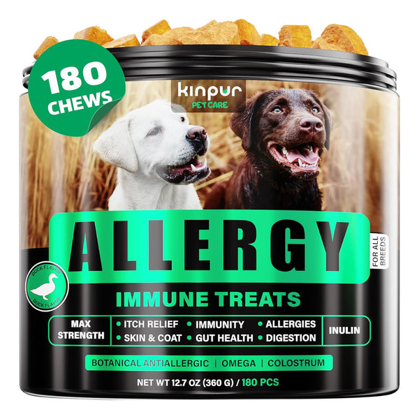 Masticables Naturales Para Alergias Perros Omega Probióticos