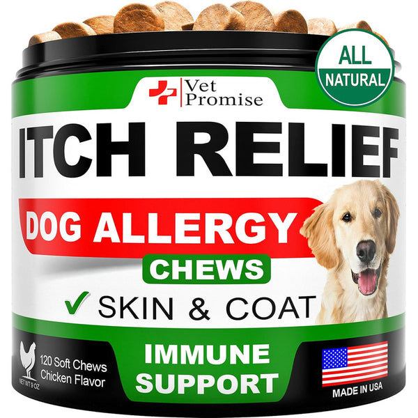 Masticables Para Alergias Perros Alivio Picazón Piel Saludable