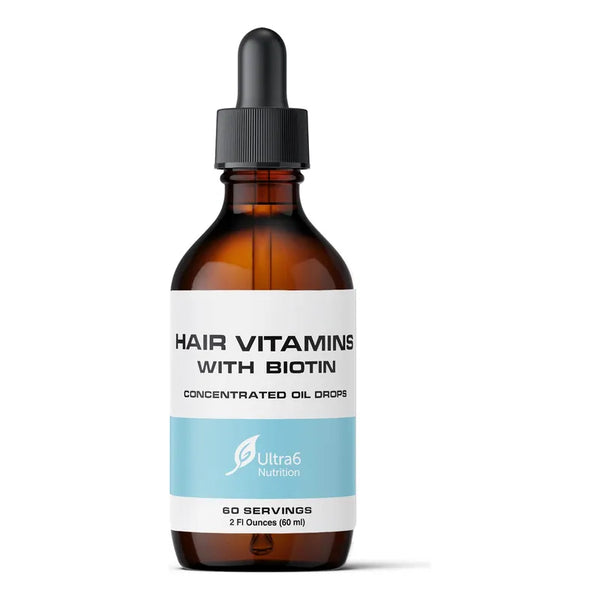 Biotina Liquida Con Vitaminas C E B6 Y Aceite De Coco Organico Producto Para Cabello