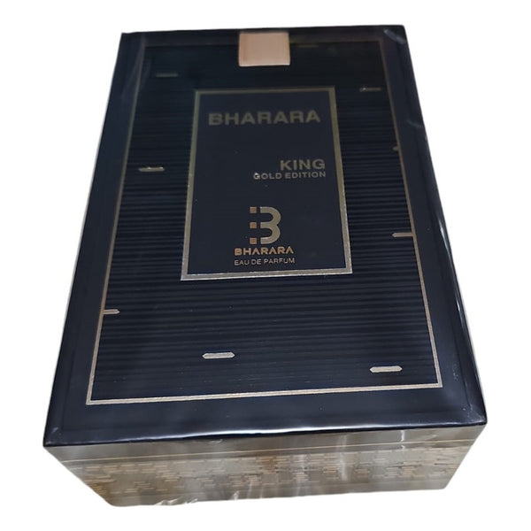 Bharara King Gold Edition Edp 100ml Spray Perfume Exclusivo Para Impactar