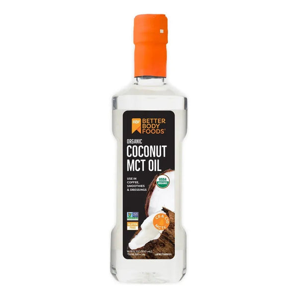 Aceite De Coco Mct 100 Organico Sin Gluten Para Dieta Keto 16.9 Onzas