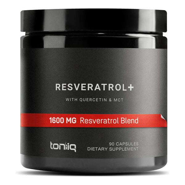 Resveratrol 1600 Mg Con Quercetina Suplemento De Longevidad Efecto Rejuvenecedor